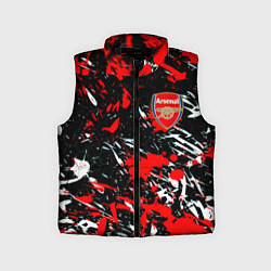 Детский жилет Arsenal краски текстура