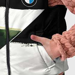 Детский жилет BMW логотип, цвет: 3D-черный — фото 2
