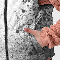 Детский жилет No Mans Sky - white gradient по-вертикали, цвет: 3D-черный — фото 2