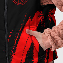 Детский жилет Ajax - red gradient вертикально, цвет: 3D-черный — фото 2