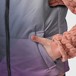 Детский жилет Color grey with stripes, цвет: 3D-черный — фото 2