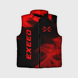 Детский жилет Exeed - red gradient вертикально