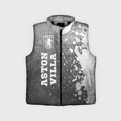 Детский жилет Aston Villa - grey gradient по-вертикали