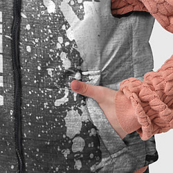 Детский жилет Aston Villa - grey gradient по-вертикали, цвет: 3D-черный — фото 2