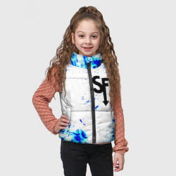 Детский жилет Sally Face краски, цвет: 3D-черный — фото 2