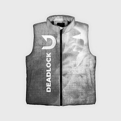 Детский жилет Deadlock - grey gradient по-вертикали, цвет: 3D-черный