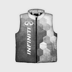 Детский жилет Infiniti - grey gradient по-вертикали