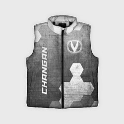Детский жилет Changan - grey gradient вертикально