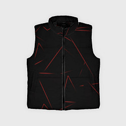 Детский жилет Color red line, цвет: 3D-черный