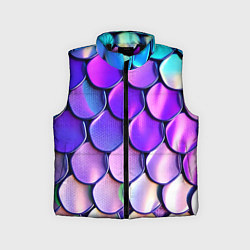 Детский жилет Мазки краски с градиентом