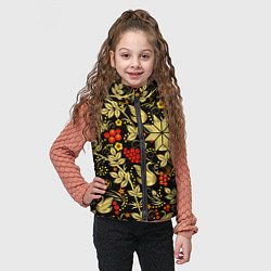 Детский жилет Корни прошлого в настоящем, цвет: 3D-черный — фото 2