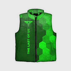 Детский жилет The Last Of Us - green gradient по-вертикали