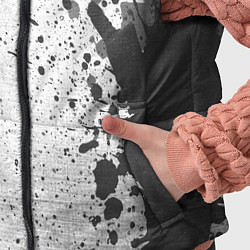 Детский жилет Doom - white gradient по-вертикали, цвет: 3D-черный — фото 2