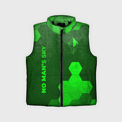 Детский жилет No Mans Sky - green gradient вертикально