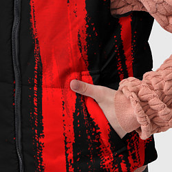 Детский жилет Destiny - red gradient по-вертикали, цвет: 3D-черный — фото 2