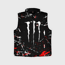 Детский жилет Monster energy штрихи