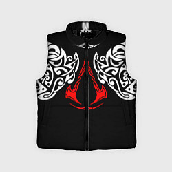 Детский жилет Силуэт ворона - Aссасинс Крид