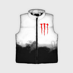 Детский жилет Monster energy splash smoke, цвет: 3D-черный