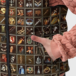Детский жилет Артефакты меча и магии, цвет: 3D-черный — фото 2
