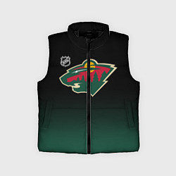 Детский жилет Миннесота Уайлд - градиент, цвет: 3D-черный