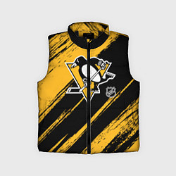 Детский жилет Питтсбург Пингвинз - брызги краски