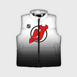 Детский жилет Нью Джерси Девилз - из белого в черный