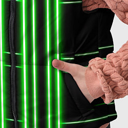 Детский жилет Neon green, цвет: 3D-черный — фото 2