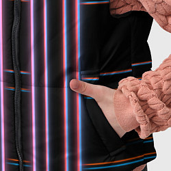 Детский жилет Neon red blue black, цвет: 3D-черный — фото 2