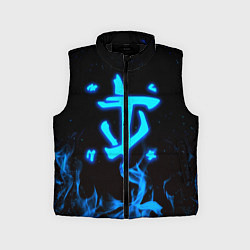 Детский жилет Дум огонь лого