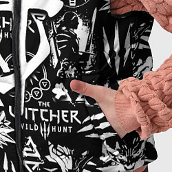 Детский жилет Doom логотипы ведьмак, цвет: 3D-черный — фото 2