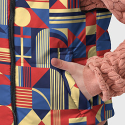 Детский жилет Геометрический карнавал, цвет: 3D-черный — фото 2