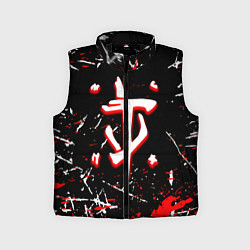 Детский жилет Doom краски штрихи