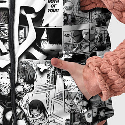 Детский жилет Doom anime black, цвет: 3D-черный — фото 2