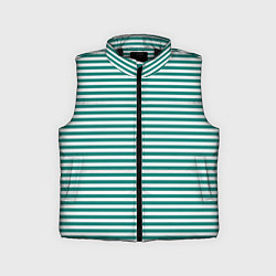 Детский жилет Тельняшка пограничника, цвет: 3D-черный