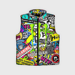 Детский жилет Monster energy logo brend