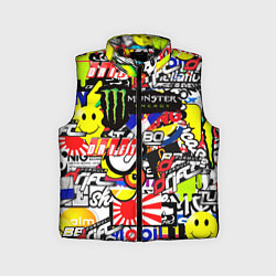 Детский жилет Monster energy брендовый стиль