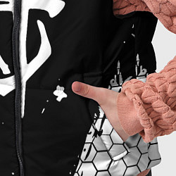 Детский жилет Doom соты краски, цвет: 3D-черный — фото 2