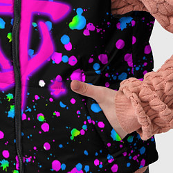 Детский жилет Doom цветные краски, цвет: 3D-черный — фото 2