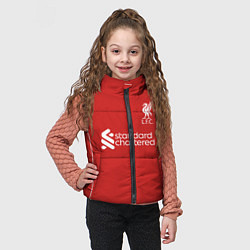 Детский жилет Ливепрпуль домашняя форма 2025 2026, цвет: 3D-черный — фото 2