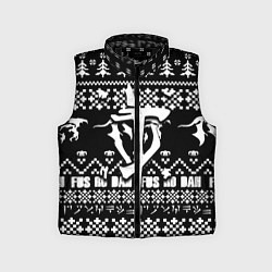 Детский жилет Doom x elders scrolls pattern