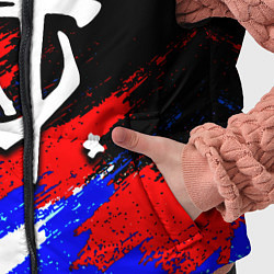 Детский жилет Doom триколор краски, цвет: 3D-черный — фото 2