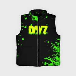 Детский жилет Dayz кислотное краски логотип, цвет: 3D-черный