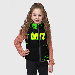 Детский жилет Dayz кислотное краски логотип, цвет: 3D-черный — фото 2
