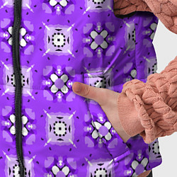 Детский жилет Узор-сиреневое серебро, цвет: 3D-черный — фото 2