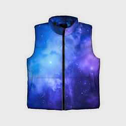 Детский жилет Неоновый яркий космос