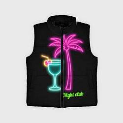 Детский жилет Night club, цвет: 3D-черный