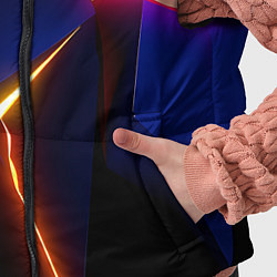 Детский жилет Neon colored geometric, цвет: 3D-черный — фото 2