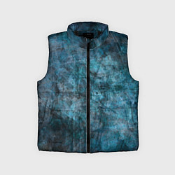Детский жилет Абстракция - dark blue