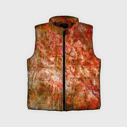 Детский жилет Абстракция - bright red