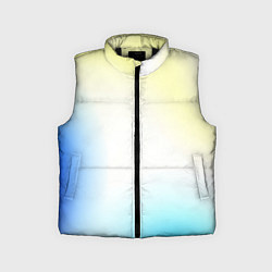 Детский жилет Color yellow blue white